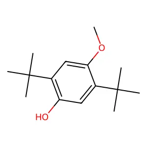 2,5-Di-tert-butyl-4-methoxyphenol structure