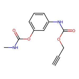 [3-(prop-2-ynoxycarbonylamino)phenyl] N-methylcarbamate structure