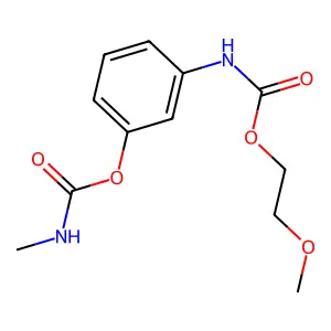 [3-(2-methoxyethoxycarbonylamino)phenyl] N-methylcarbamate structure