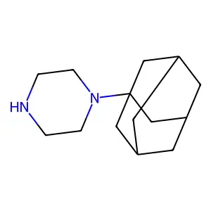 1-(1-Adamantyl)piperazine structure