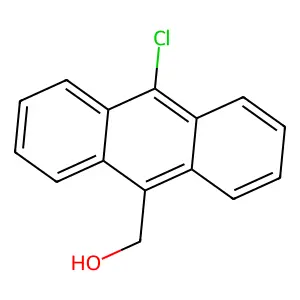 10-Chloroanthracene-9-methanol structure