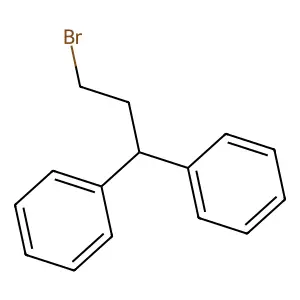 1,1'-(3-Bromopropylidene)bisbenzene structure