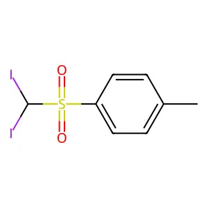 Compound C8H8I2O2S structure