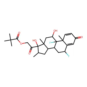 Locacorten structure