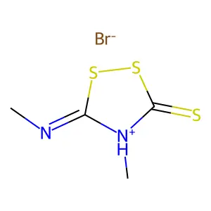 Compound C4H7BrN2S3 structure