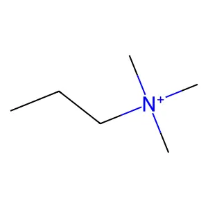 trimethyl(propyl)azanium structure