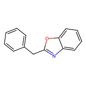 Benzoxazole, 2-(phenylmethyl)- structure