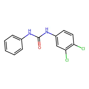 1-(3,4-dichlorophenyl)-3-phenylurea structure