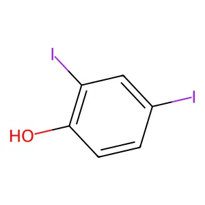 2,4-Diiodophenol structure