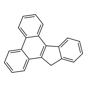 1,2,3,4-Dibenzfluorene structure