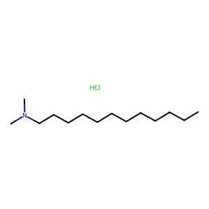Dodecyldimethylammonium chloride structure