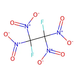 1,2-Difluorotetranitroethane structure