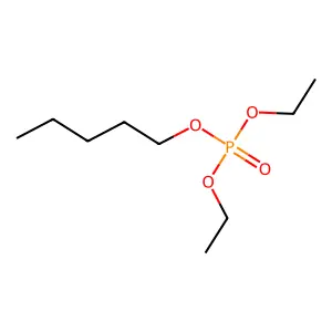 DIETHYL PENTYL PHOSPHATE structure