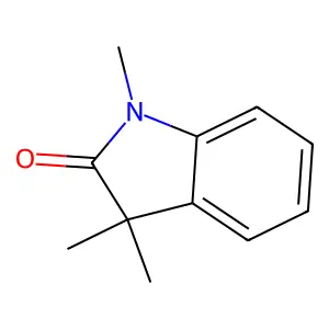 2-Indolinone, 1,3,3-trimethyl- structure