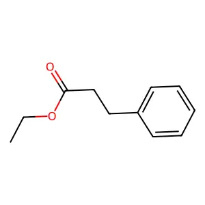 Ethyl 3-phenylpropionate structure