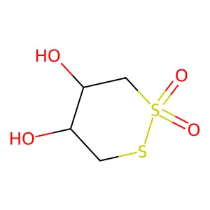 1,2-Dithiane-4,5-diol, 1,1-dioxide structure