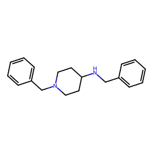 N,1-dibenzylpiperidin-4-amine structure