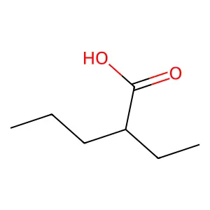 2-ETHYLPENTANOIC ACID structure