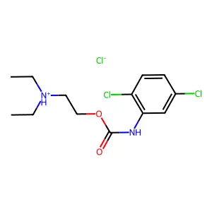 Compound C13H19Cl3N2O2 structure