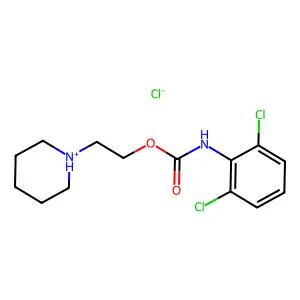 Compound C14H19Cl3N2O2 structure
