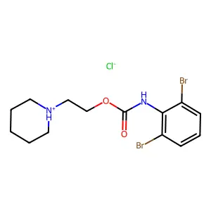 Compound C14H19Br2ClN2O2 structure