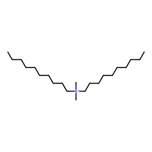 Didecyldimethylammonium structure