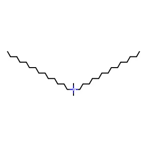 Dimethyldimyristylammonium structure
