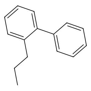 1,1'-Biphenyl, 2-propyl- structure