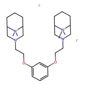 Compound C28H48I2N4O2 structure