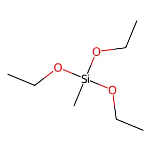 Methyltriethoxysilane structure
