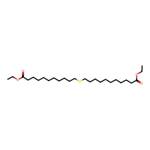 10-Ethoxycarbonyldecanyl sulfide structure