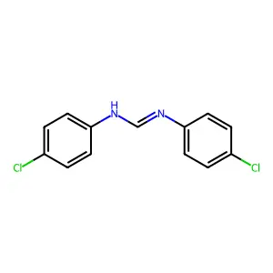 N,N'-bis-(4-Chlorophenyl)formamidine structure