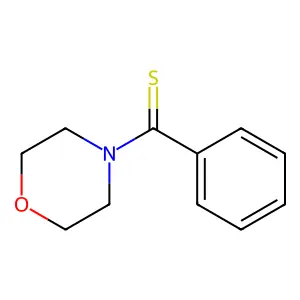 Thiobenzoylmorpholine structure