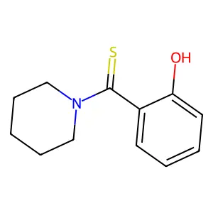 (2-hydroxyphenyl)-piperidin-1-ylmethanethione structure