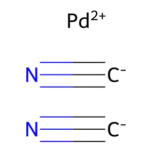 palladium(2+) dicyanide structure
