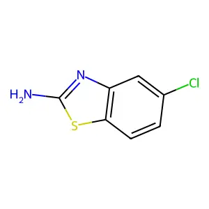 2-Amino-5-chlorobenzothiazole structure