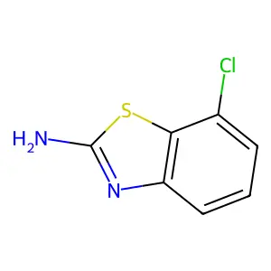 7-chloro-1,3-benzothiazol-2-amine structure
