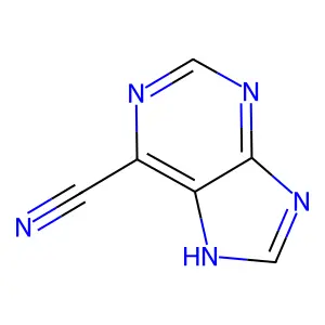6-Cyanopurine structure