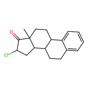 Compound C18H21ClO structure