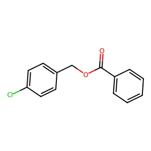 4-Chlorobenzyl benzoate structure