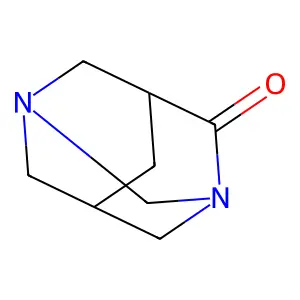 1,3-Diazatricyclo(3.3.1.13,7)decan-6-one structure