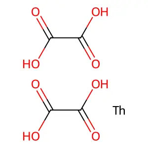 Thorium oxalate structure