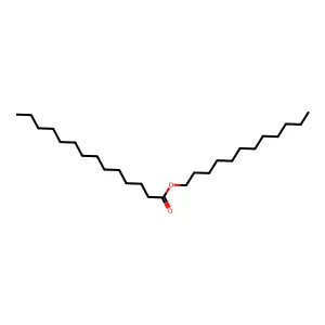 Lauryl myristate structure