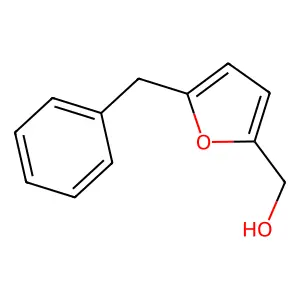 (5-benzylfuran-2-yl)methanol structure