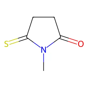 1-methyl-5-sulfanylidenepyrrolidin-2-one structure