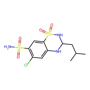 Compound C11H16ClN3O4S2 structure