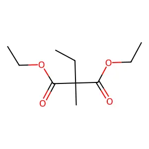 Diethyl 2-ethyl-2-methylmalonate structure