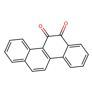 Compound C18H10O2 structure