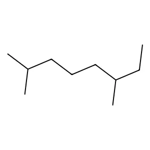 Compound C10H22 structure
