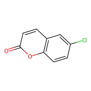 6-Chlorocoumarin structure